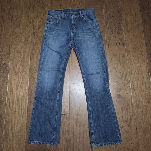 Levis 527 Jeans Mens 30x32 Faded Slim Fit Bootcut Modern Cowboy - Picture 1 of 9